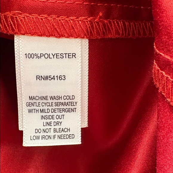 MARC NEW YORK ANDREW MARC faux suede orange top, S - Picture 6 of 8